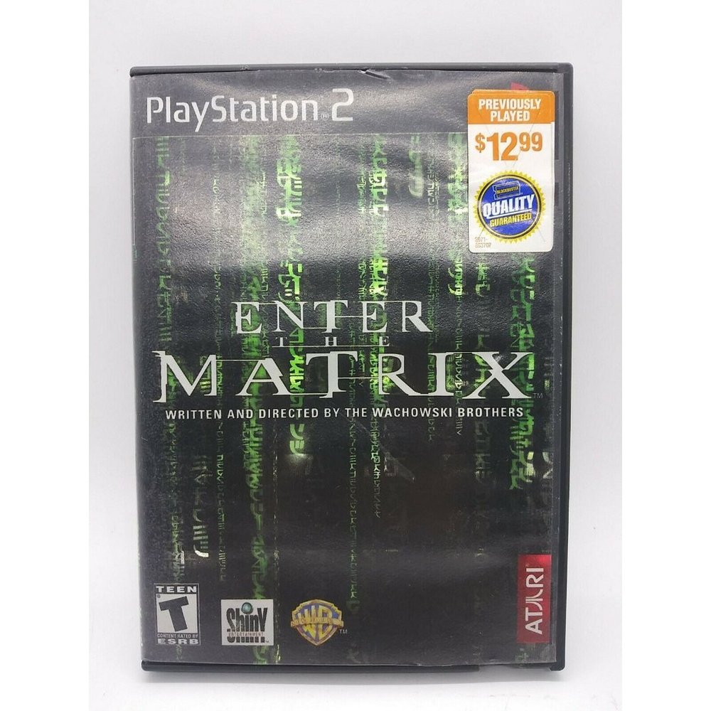 Enter the Matrix (Sony PlayStation 2 PS2, 2003)